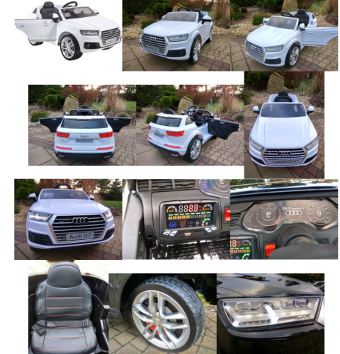 Pojazd Audi Q7 2 4G New Model Lakierowany Czerwony