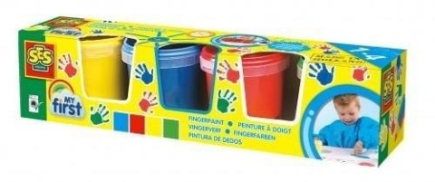 Farby do malowania palcami My first - 4 kolory Farby do malowania palcami My first - 4 kolory