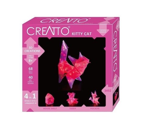 Creatto Świecący Kotek i Przyjaciele KOSMOS Creatto Świecący Kotek i Przyjaciele KOSMOS
