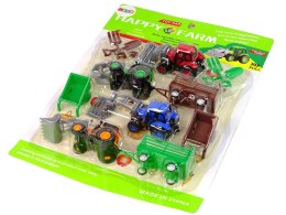 Zestaw Farma Maszyny Rolnicze Traktory Taczki