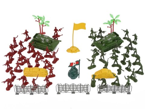 Duży Zestaw Militarny Wojskowy Żołnierze Czołgi Duży Zestaw Militarny Wojskowy Żołnierze Czołgi