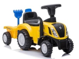 Jeździk traktor żółty