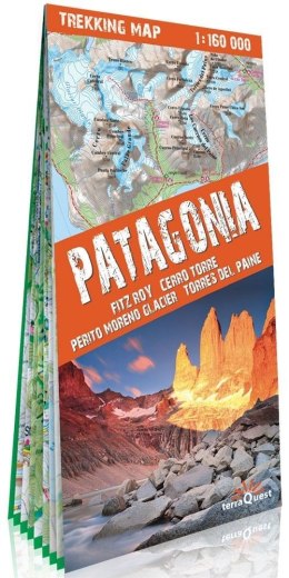Mapa trekkingowa - Patagonia 1:160 000