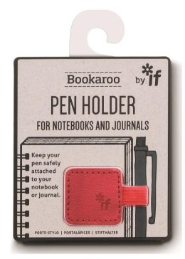 Bookaroo Pen Holder Uchwyt na długopis czerwony