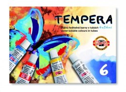 Farby Tempera 6 kolorów