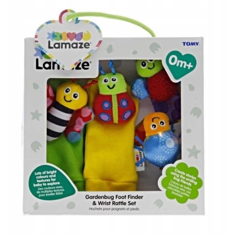 Lamaze Zestaw grzechotek na rączki TOMY Lamaze Zestaw grzechotek na rączki TOMY