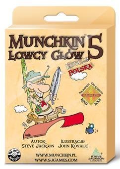 Munchkin 5 Łowcy Głów BLACK MONK Munchkin 5 Łowcy Głów BLACK MONK