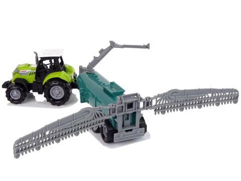 Traktor Rolniczy z Opryskiwaczem Farma Dźwięk Zielony Traktor Rolniczy z Opryskiwaczem Farma Dźwięk Zielony