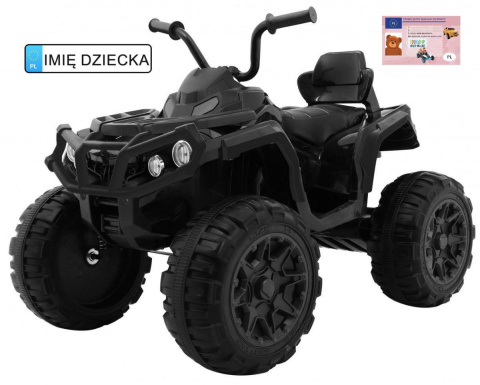 Quad Na Akumulator dla dzieci Czarny PA.BDM0906.CZ