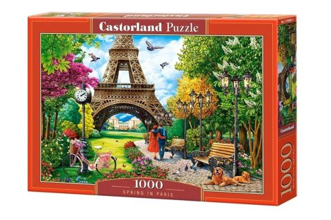Puzzle 1000 Spring in Paris CASTOR Puzzle 1000 Spring in Paris CASTOR