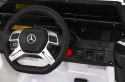 Auto na alumulator Mercedes G63 6x6 AMG Biały
