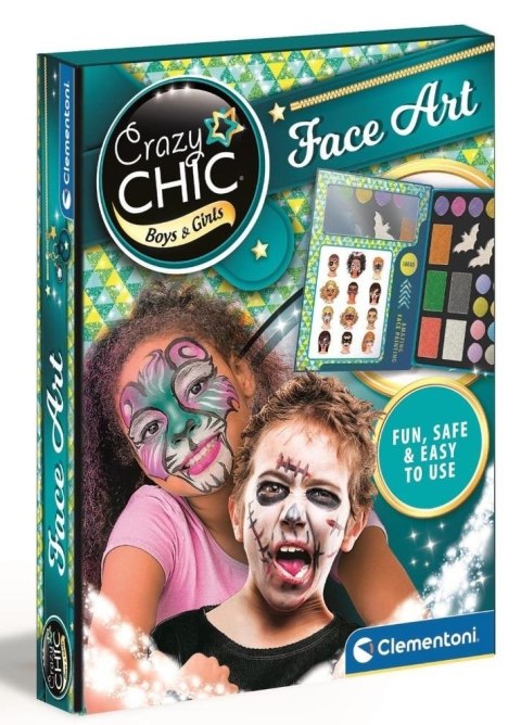 Crazy Chic. Zestaw do malowania twarzy Crazy Chic. Zestaw do malowania twarzy