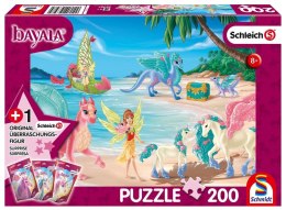 Puzzle 200 Smocza wyspa + figurka Bayala G3