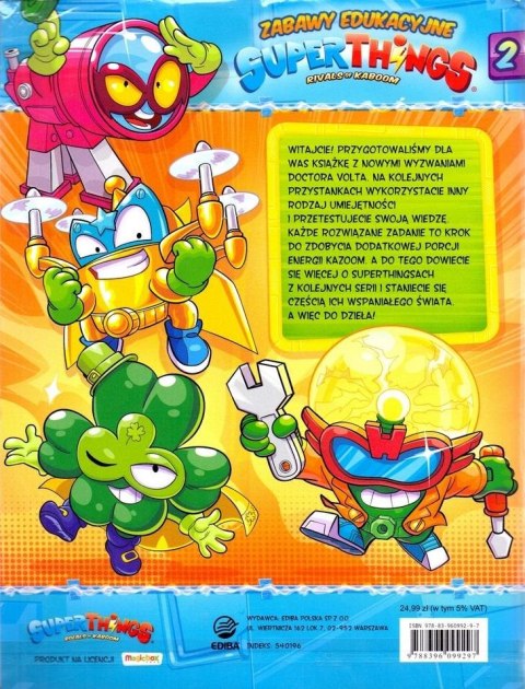 Super Zings Zabawy edukacyjne 2 + Figurka Super Zings Zabawy edukacyjne 2 + Figurka