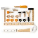 Drewniany warsztat z narzędziami 32 elementy ECOTOYS