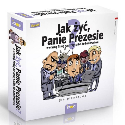Gra planszowa Jak żyć Panie Prezesie? JAWA GR0560 Gra planszowa Jak żyć Panie Prezesie? JAWA GR0560