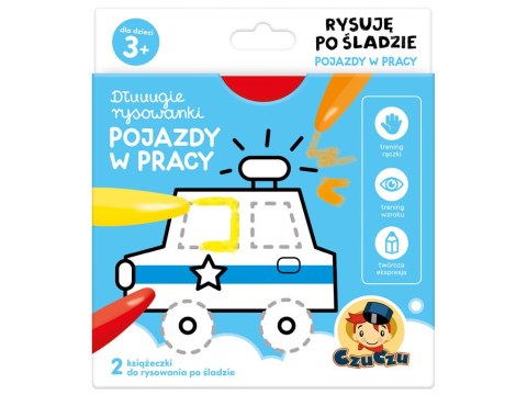 CzuCzu Dłuuugie rysowanki Pojazdy w pracy ZA4226 CzuCzu Dłuuugie rysowanki Pojazdy w pracy ZA4226
