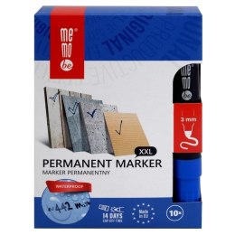 Marker permanentny 3mm niebieski (10szt) MemoBe