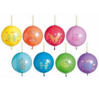 Balony Gemar pastelowe piłka z nadrukiem 50szt