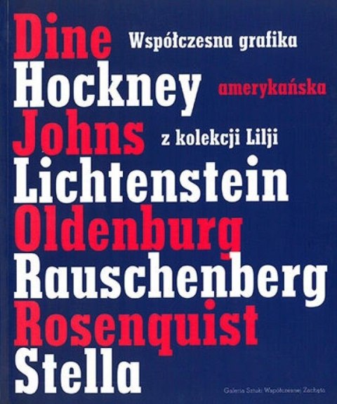 Współczesna grafika amerykańska z kolekcji... Współczesna grafika amerykańska z kolekcji...