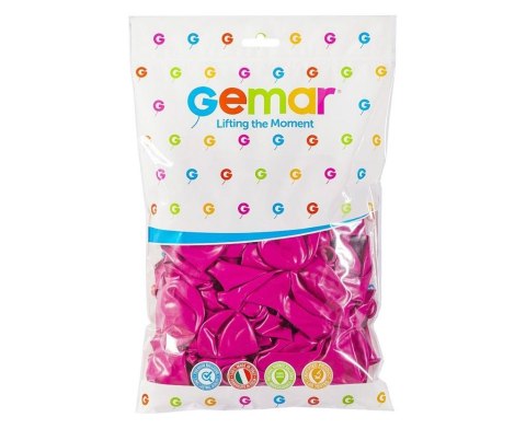 Balony pastelowe ciemnoróżowe 25cm 100szt. Balony pastelowe ciemnoróżowe 25cm 100szt.