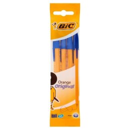 Długopis Orange Original Fine niebieski 4szt BIC