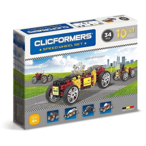 Klocki Clicformers Speed Wheel 34 el. Klocki Clicformers Speed Wheel 34 el.