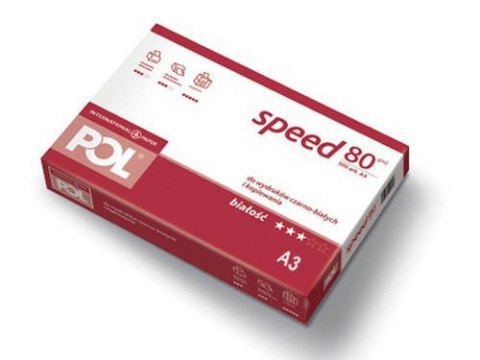 Papier ksero A3 80g/m Polspeed UWAGA KOSZTY WYSYŁKI!!! Papier ksero A3 80g/m Polspeed UWAGA KOSZTY WYSYŁKI!!!