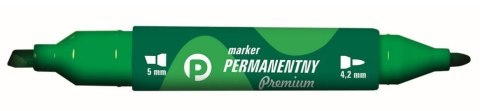 Marker perman. ziel. 2 końcówki (12szt.) KM502-Z2 Marker perman. ziel. 2 końcówki (12szt.) KM502-Z2
