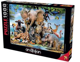 Puzzle 1000 Afrykańskie zwierzęta