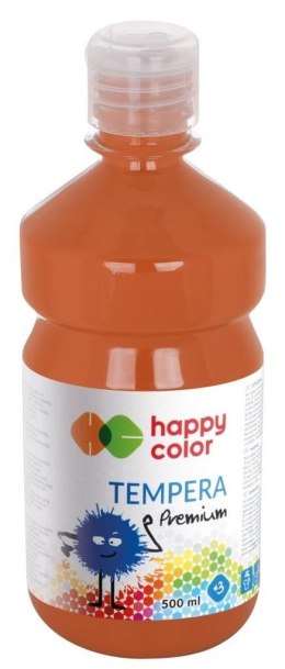 Farba tempera Premium 500ml brązowa HAPPY COLOR