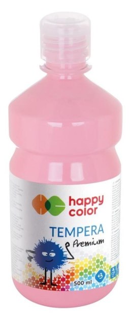 Farba tempera Premium 500ml różowa HAPPY COLOR