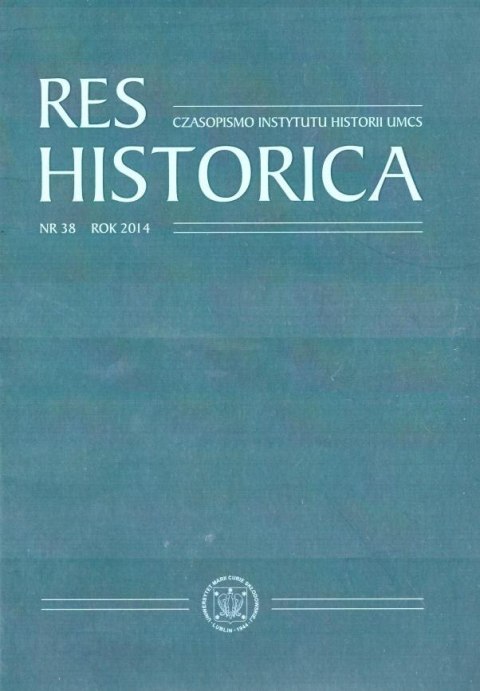 Res Historica T.38