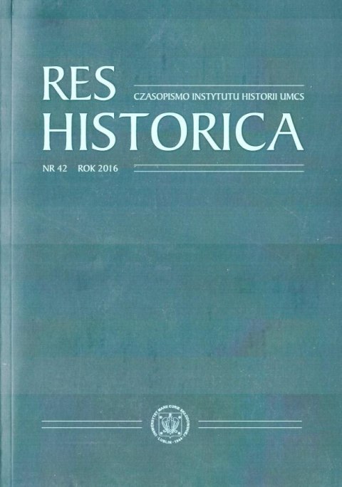 Res Historica T.42 Res Historica T.42