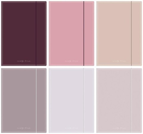 Teczka z gumką A4+ nude (10szt) Teczka z gumką A4+ nude (10szt)