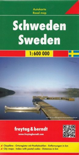 Mapa samochodowa - Szwecja 1:600 000
