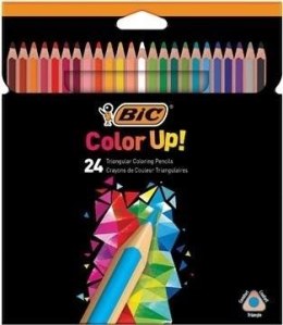 Kredki Color UP 24 kolory BIC