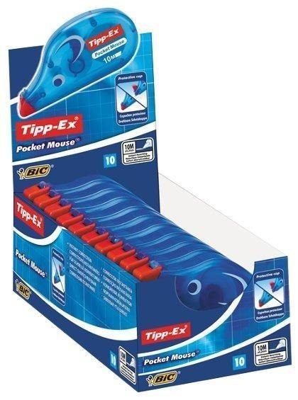 Korektor Pocket Mouse w Taśmie (10szt) BIC Korektor Pocket Mouse w Taśmie (10szt) BIC