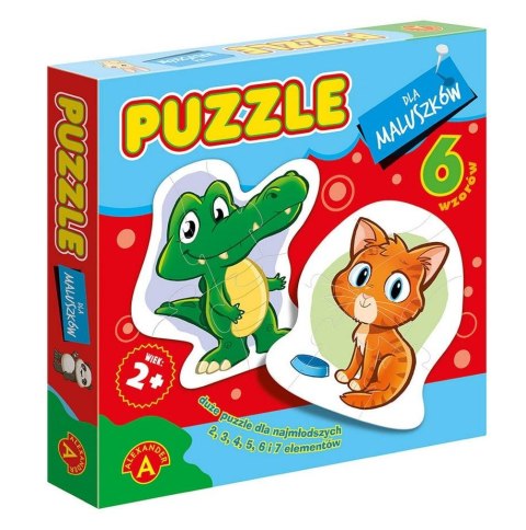 Puzzle dla maluszków Krokodyl ALEX Puzzle dla maluszków Krokodyl ALEX