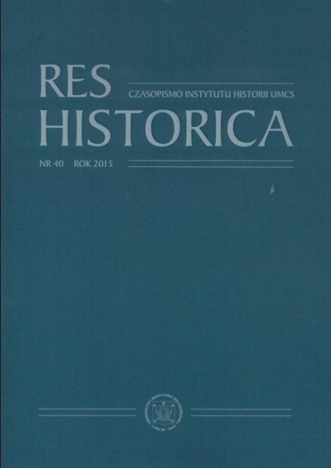 Res Historica T.40