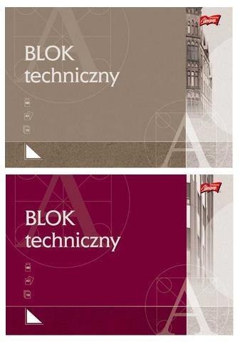 Blok techniczny A3/10K MIX (10szt)