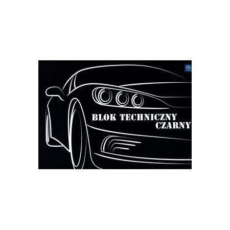 Blok techniczny czarny A4/10K (10szt) Blok techniczny czarny A4/10K (10szt)