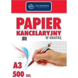 Papier kancelaryjny A3/500K kratka