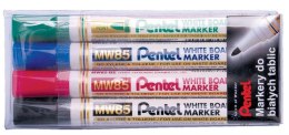 Marker do tablic MW85-4W 4 kolory PENTEL