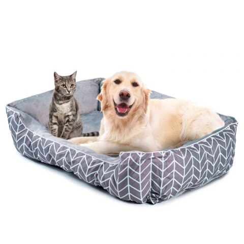 Legowisko 100 x 70 x 25 cm XL DR-236 szare Legowisko 100 x 70 x 25 cm XL DR-236 szare