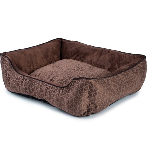 Legowisko 70 x 60 x 25 cm DR-238 brązowe Legowisko 70 x 60 x 25 cm DR-238 brązowe