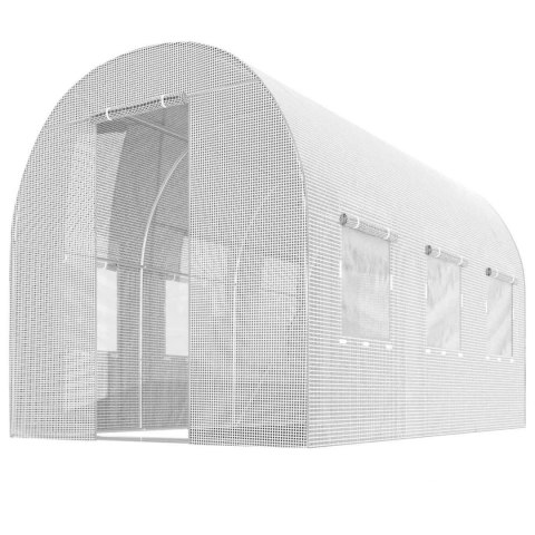 Tunel ogrodowy 2x3,5m (7m2) biały Plonos Tunel ogrodowy 2x3,5m (7m2) biały Plonos