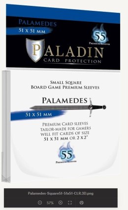 Koszulki na karty Paladin - Palamedes (51x51mm)