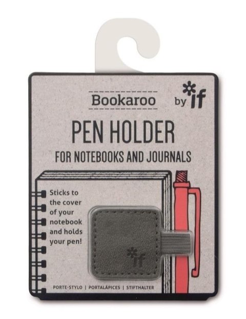 Bookaroo Pen Holder Uchwyt na długopis szary