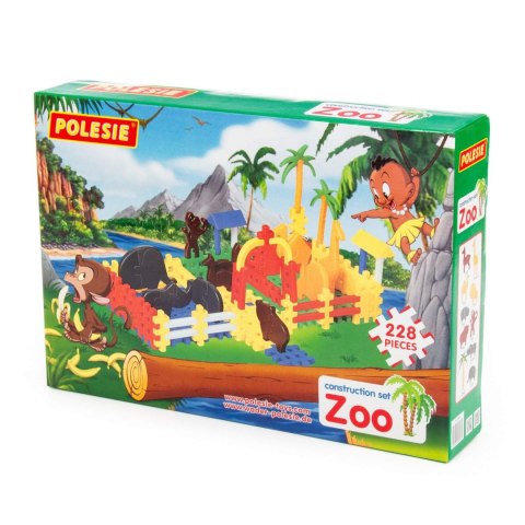 Klocki "Zoo" - 228 elem. (pudełko)